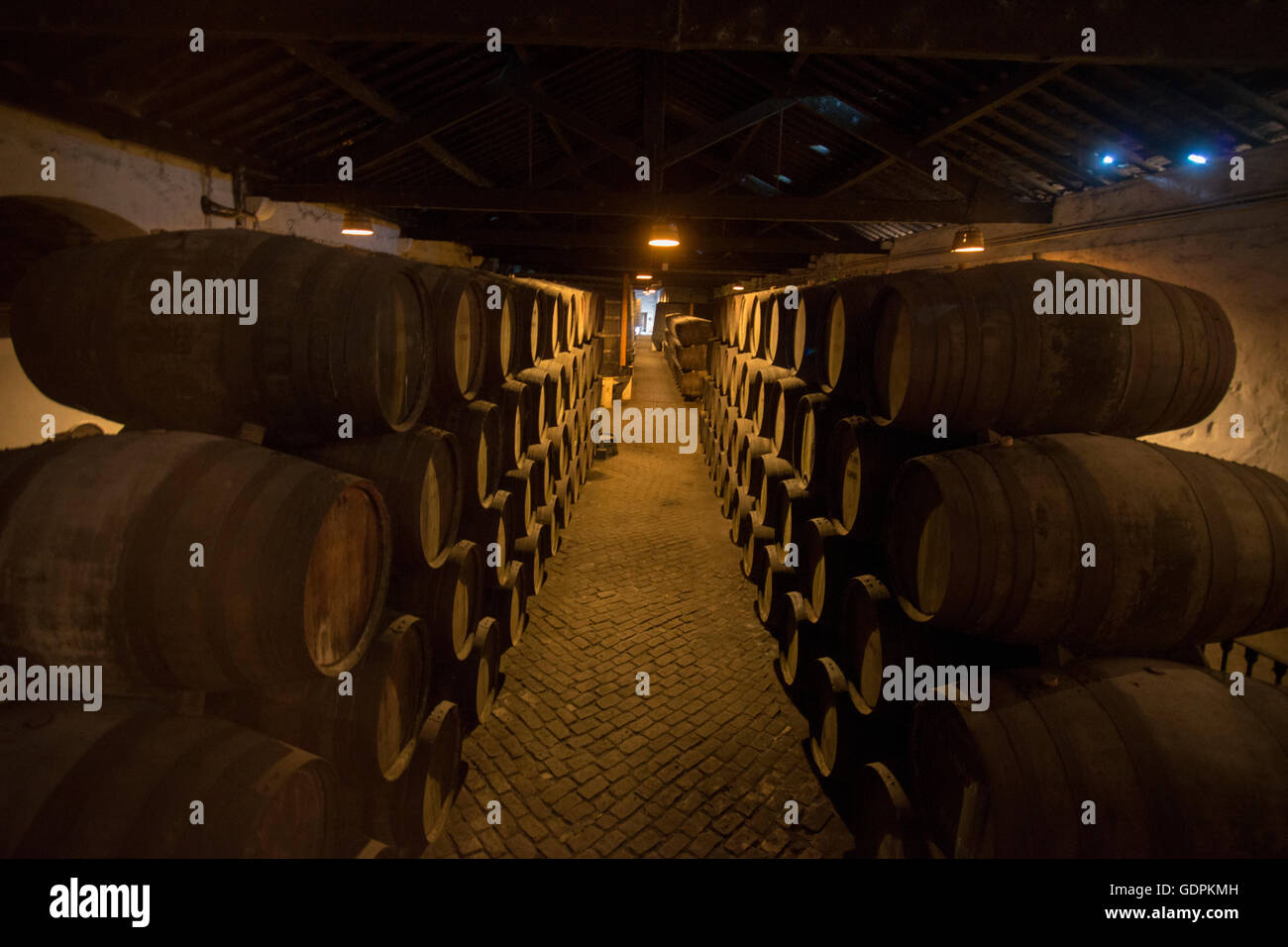 one of the Port wine Cellar of Ferreira at the waterfront on the Douro