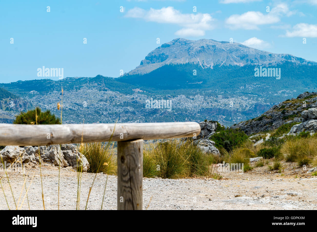 Sa Calobra in Serra de Tramuntana - mountains in Mallorca, Spain Stock Photo