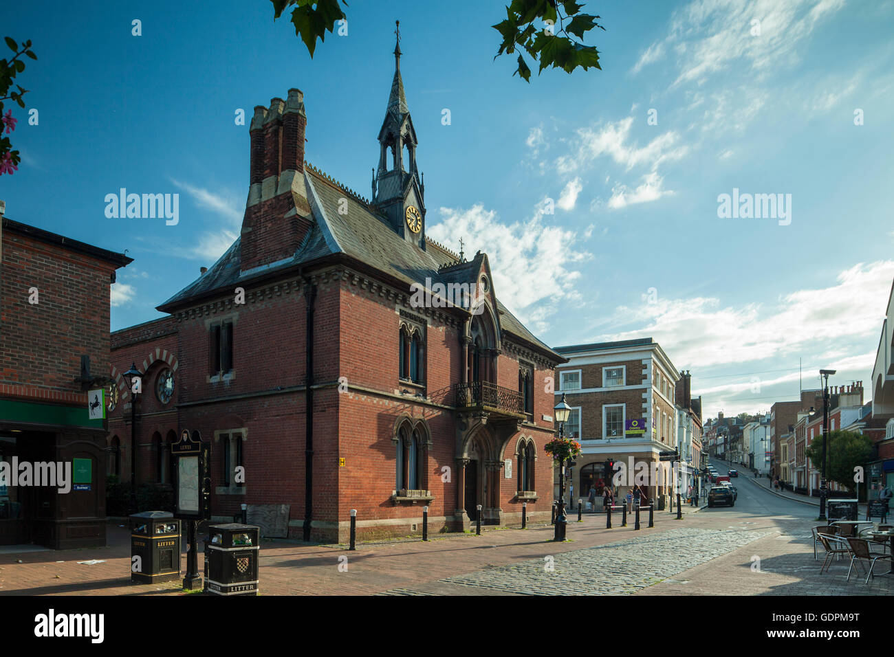 Summer afternoon at Fitzroy House in Lewes, England Stock Photo Alamy