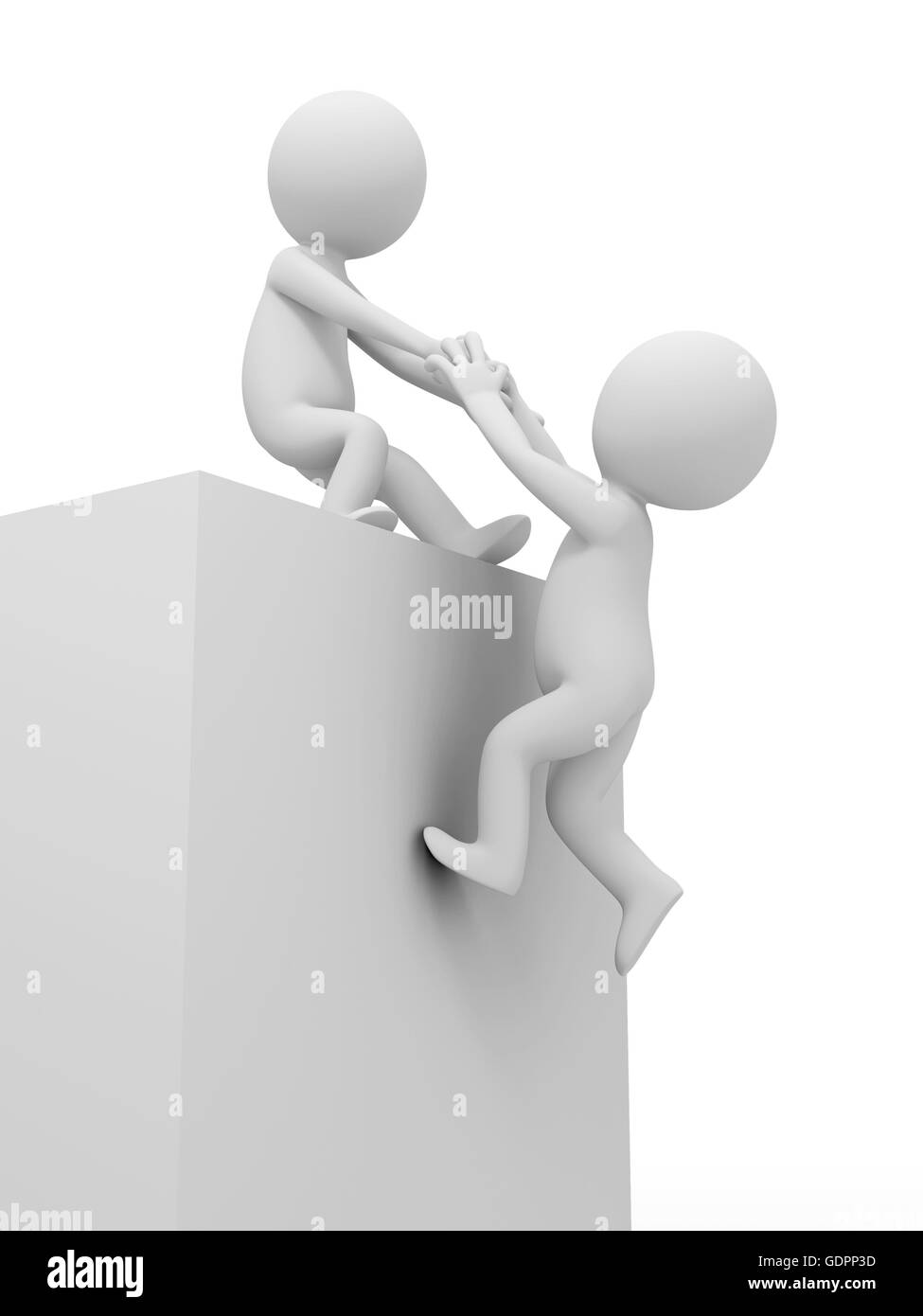 Another man pulling Black and White Stock Photos & Images - Alamy