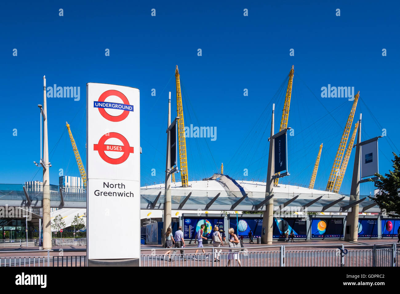 O2 Arena Greenwich Peninsular, London, England, U.K. Stock Photo