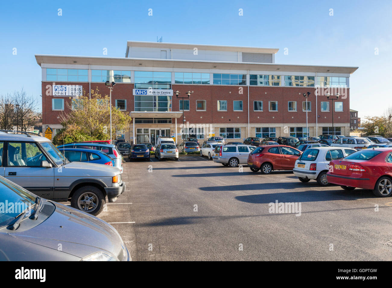 Seaton House, NHS Walk In Centre, Nottingham, England, UK Stock Photo