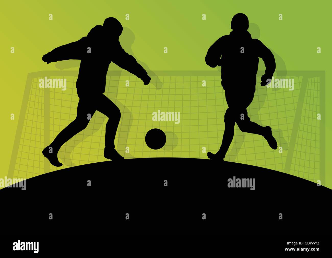 Soccer player vector background concept Stock Vector Image & Art - Alamy
