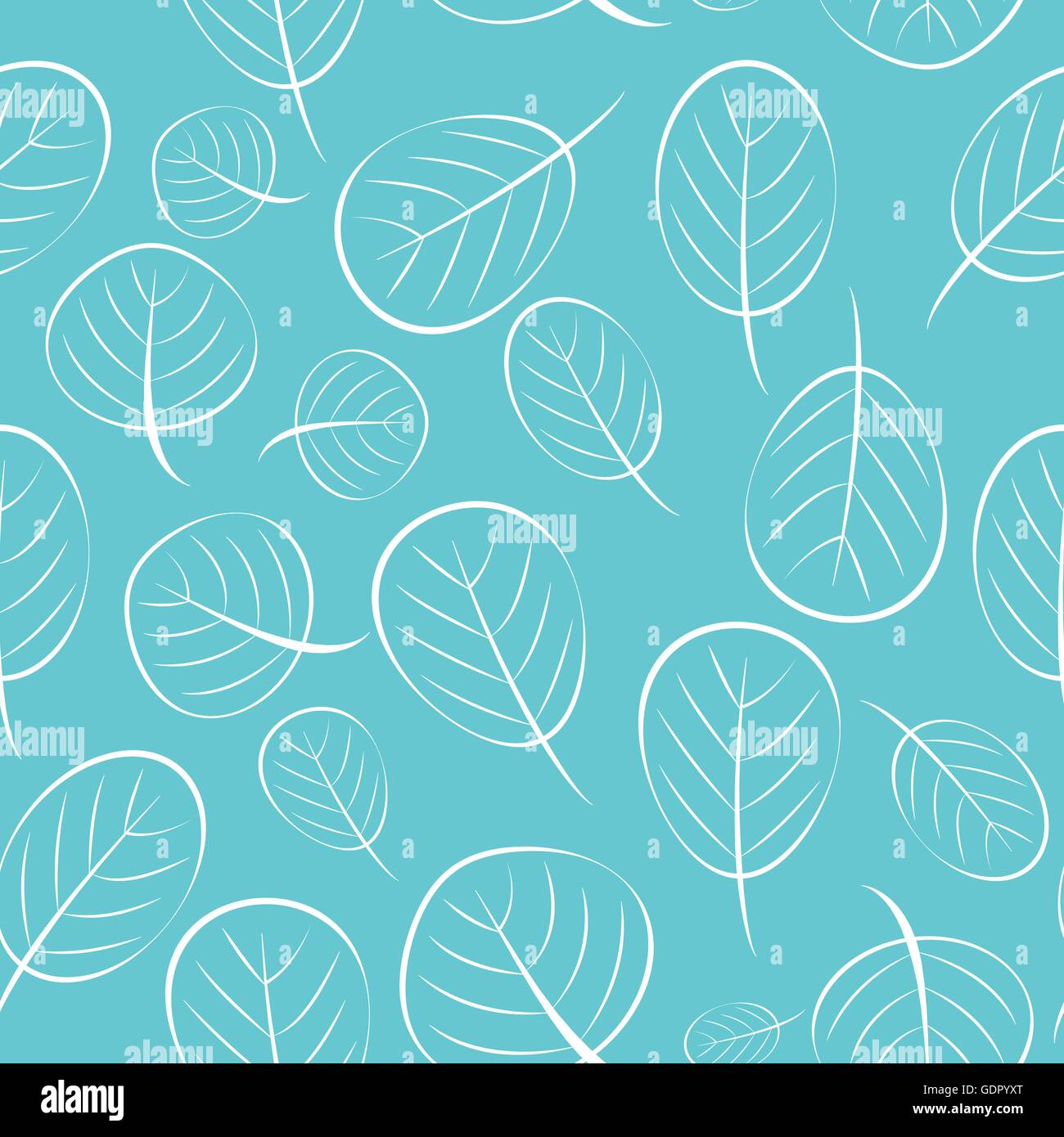 Autumn Leaves Seamless Pattern Background Vector Illustration Stock ...