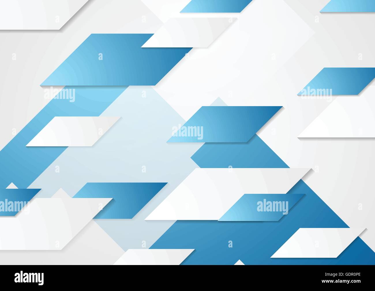 Abstract tech corporate bright blue background. Vector design ...