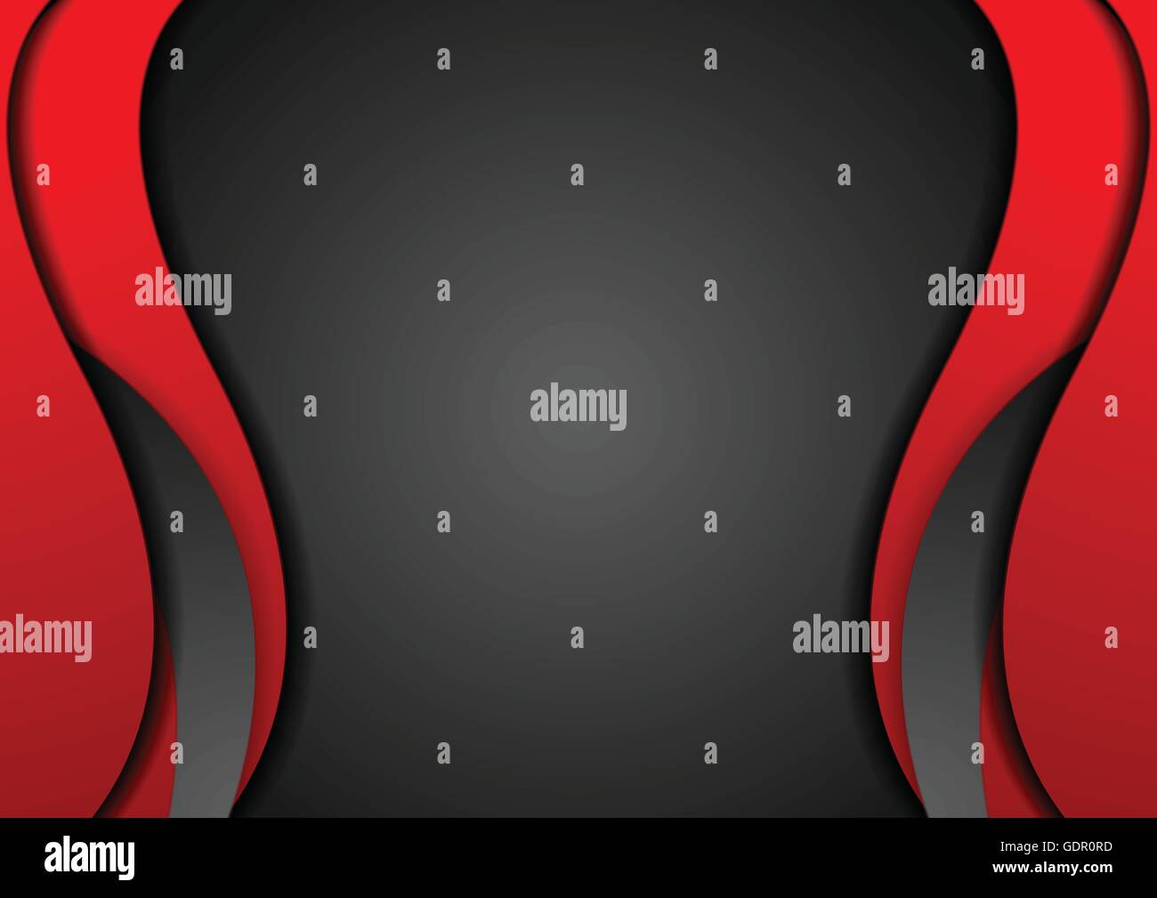 Abstract red corporate wavy background Stock Vector Images - Alamy