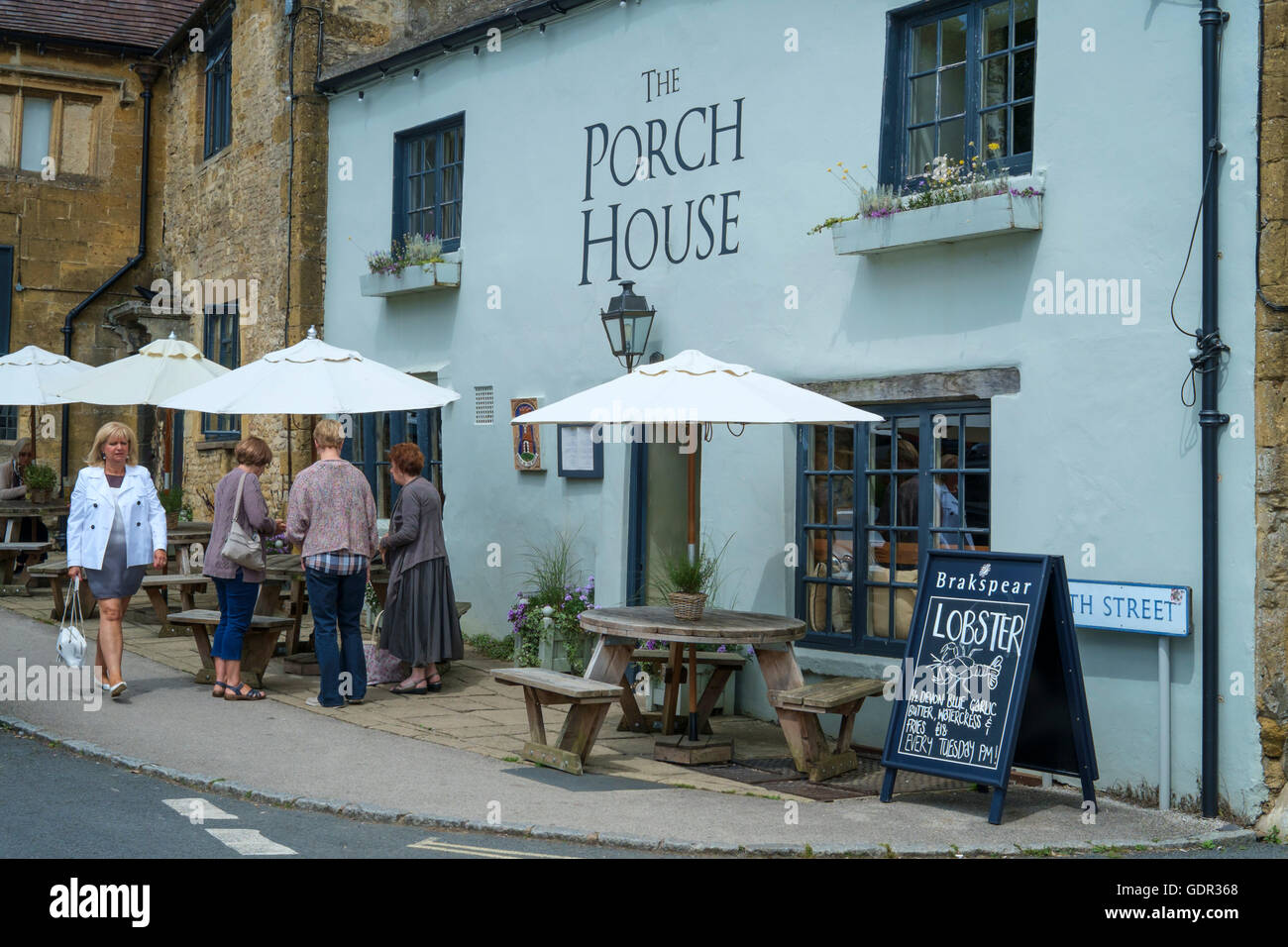 StowontheWold a Cotswold town in Gloucestershire England UK the