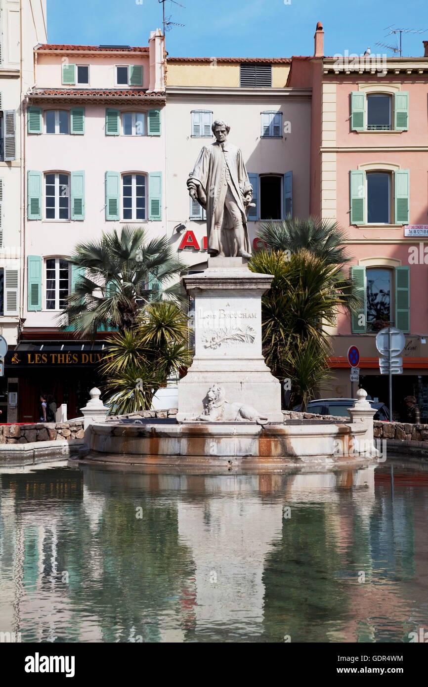 geography / travel, France, Cannes, monuments, Lord Brougham, statue