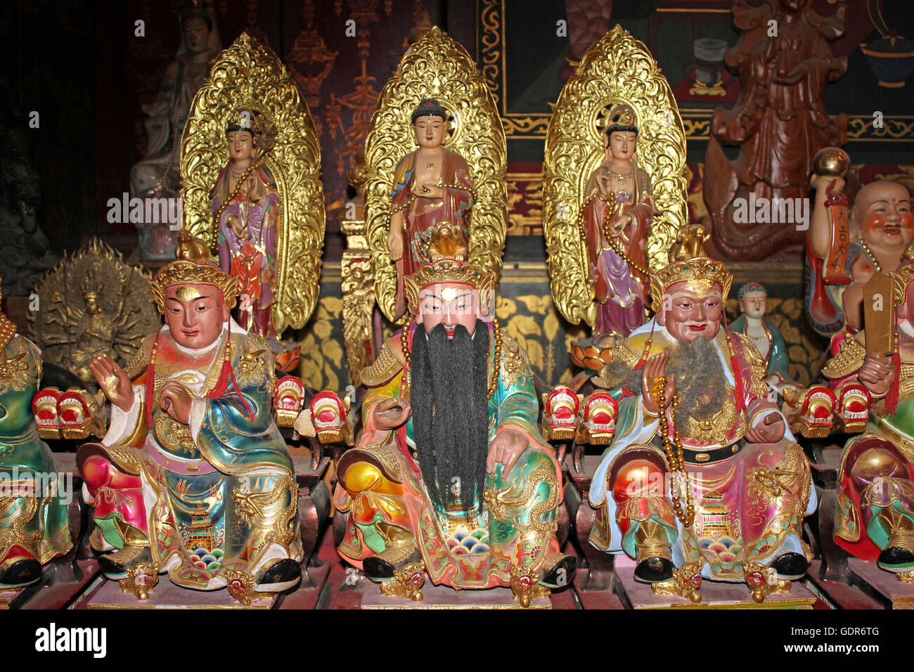 Chinese Gods Statues