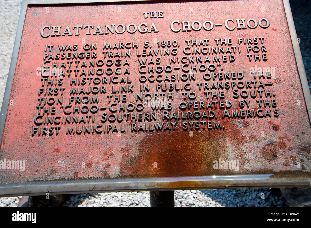 The Chattanooga Station in Tennessee USA Stock Photo Alamy