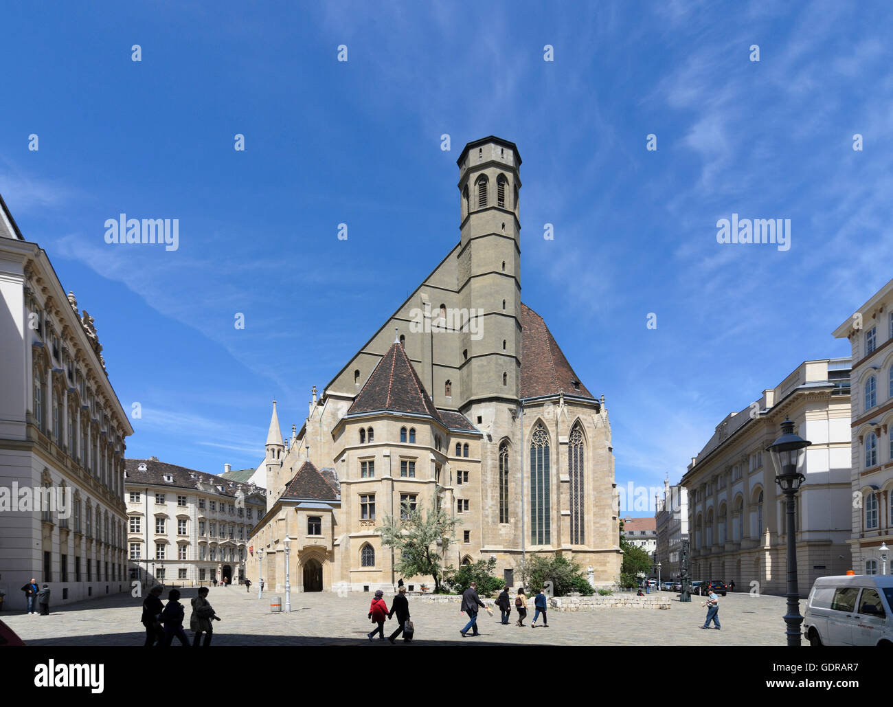 Wien, Vienna: church Minoritenkirche, Austria, Wien, 01 Stock Photo - Alamy