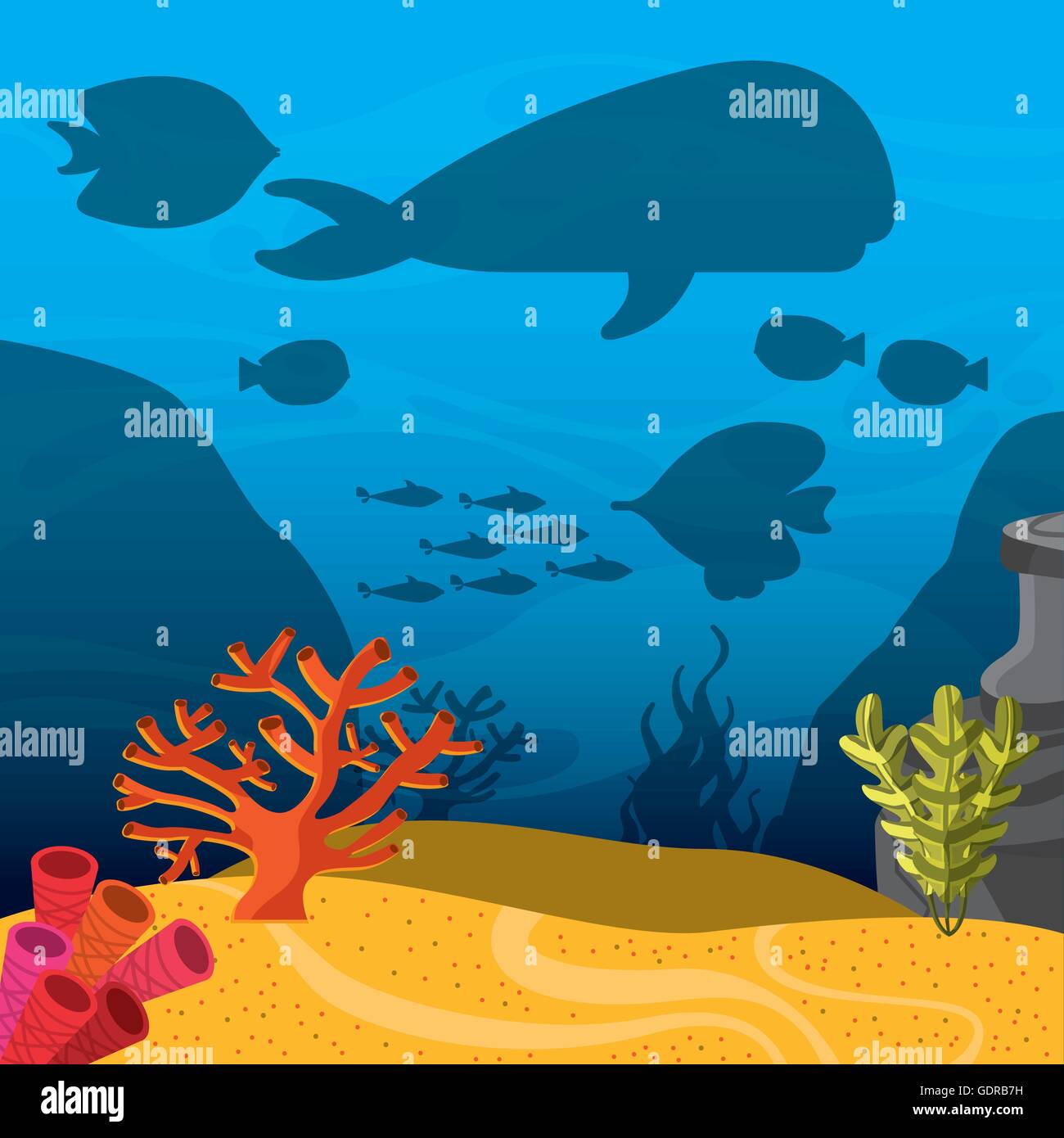 k icon. Sea life design. Vector graphic Stock Vector Image & Art - Alamy