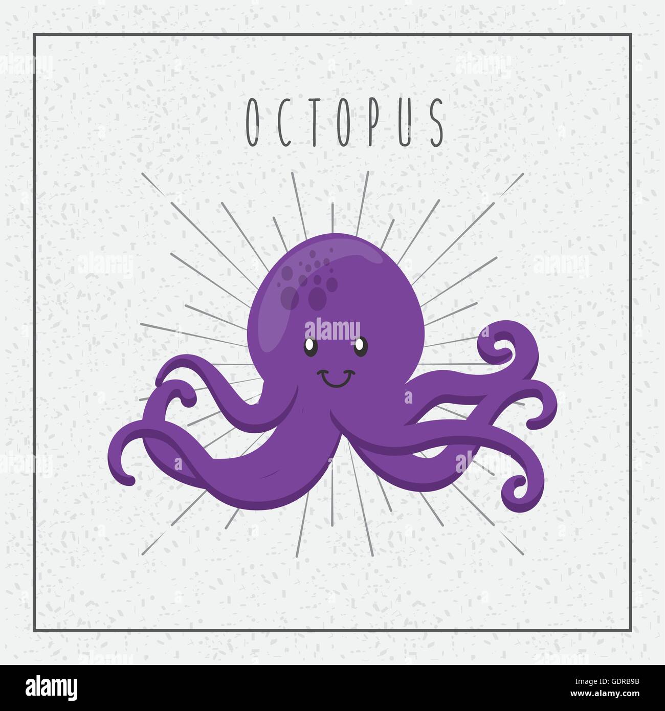 Octupus icon. Sea life design. Vector graphic Stock Vector Image & Art ...