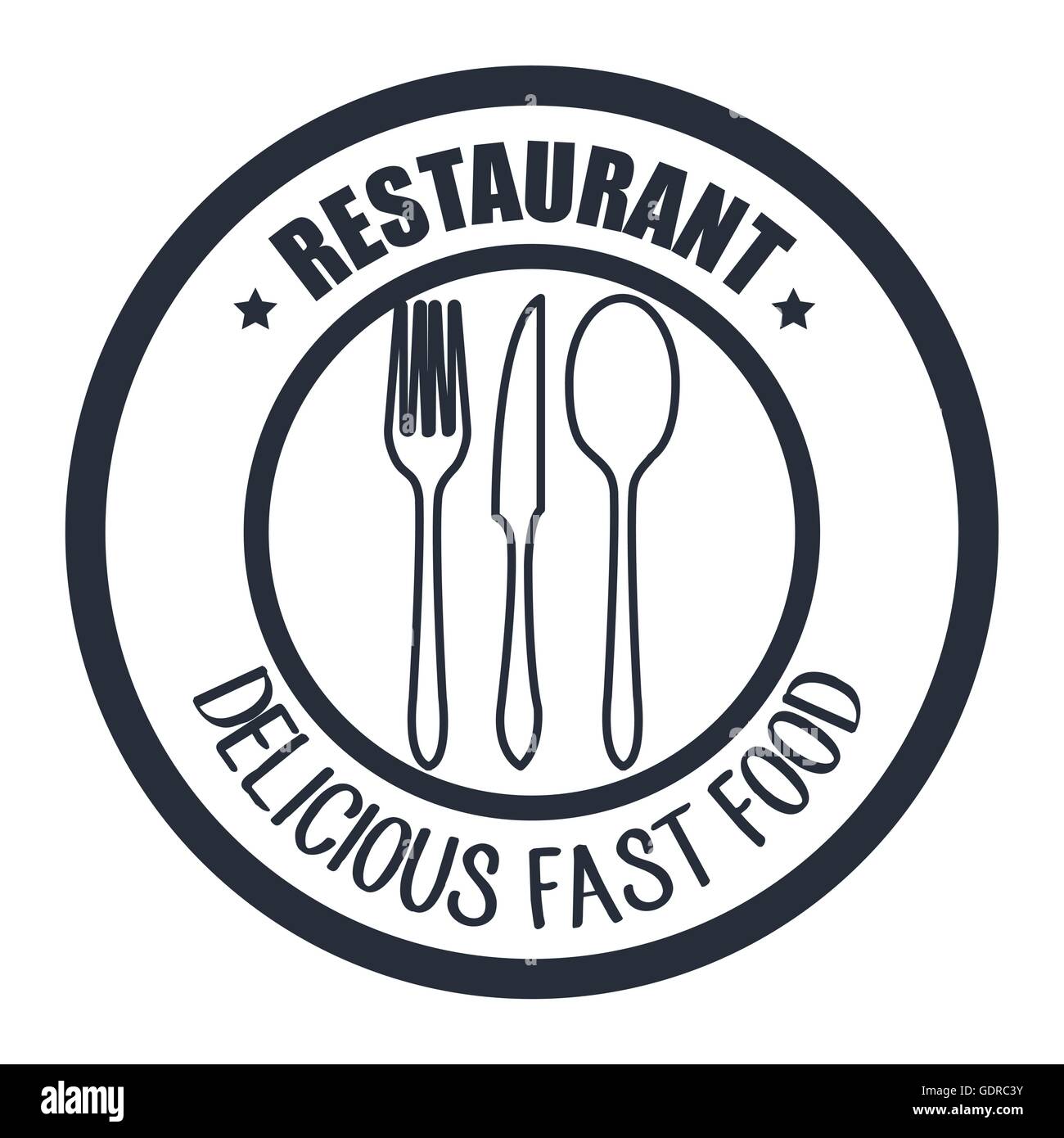 menu restaurant isolated icon design Stock Vector Image & Art - Alamy