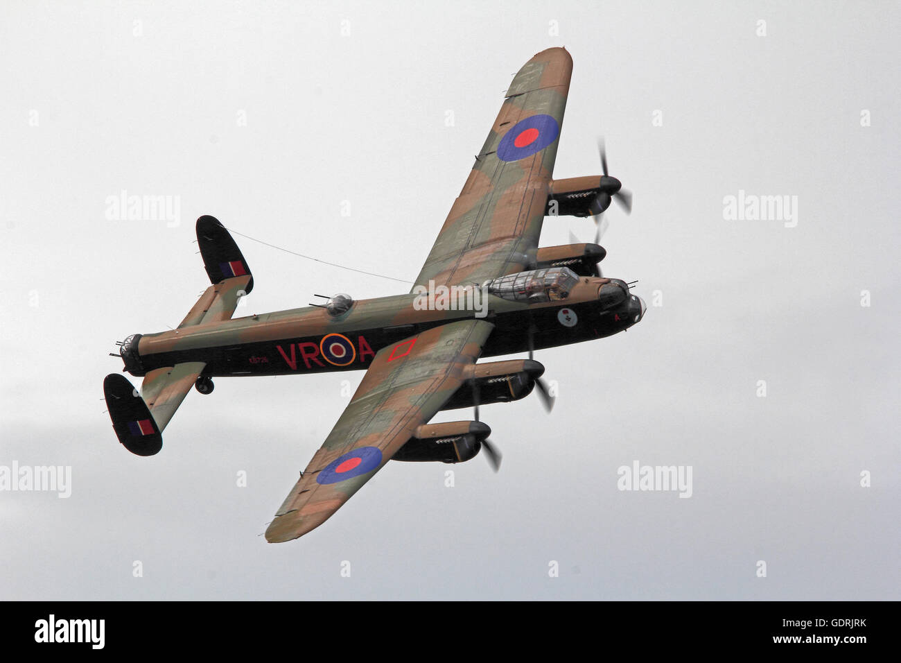 Vera - Canadian Lancaster Bomber Stock Photo