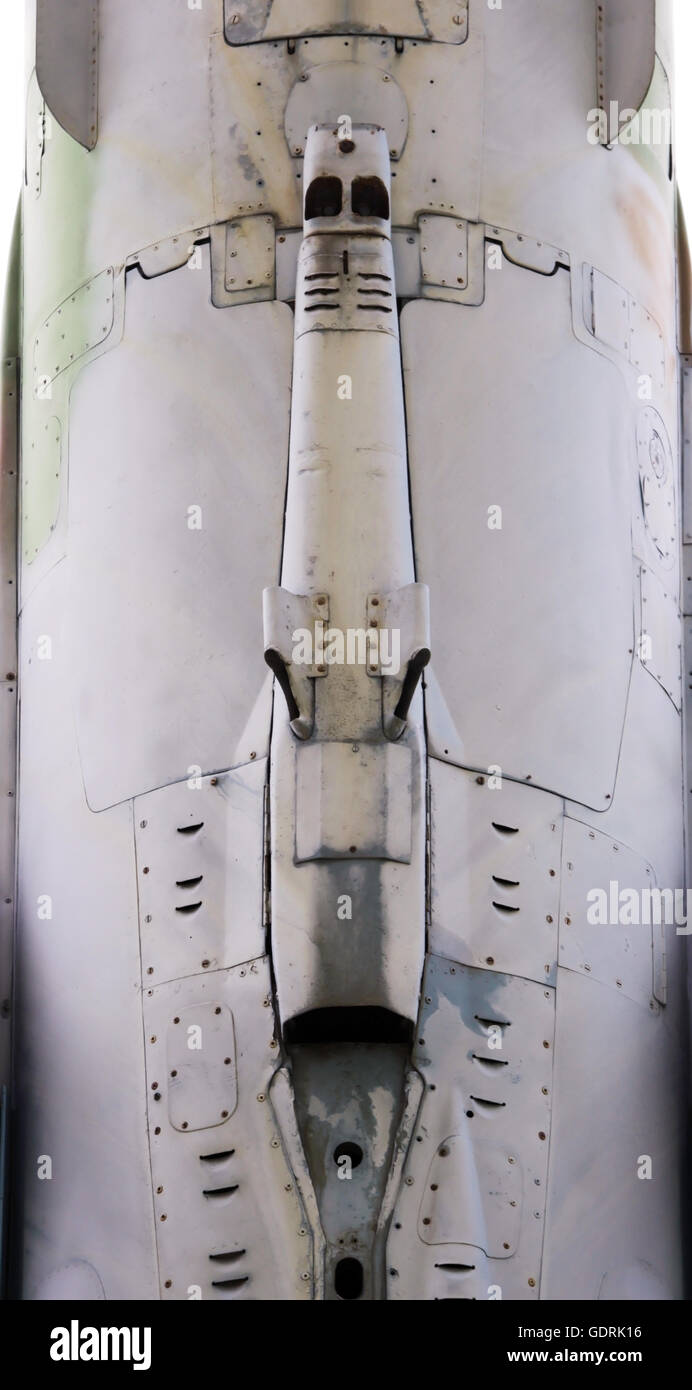 Aircraft metal surface with aluminum and rivets Stock Photo Alamy