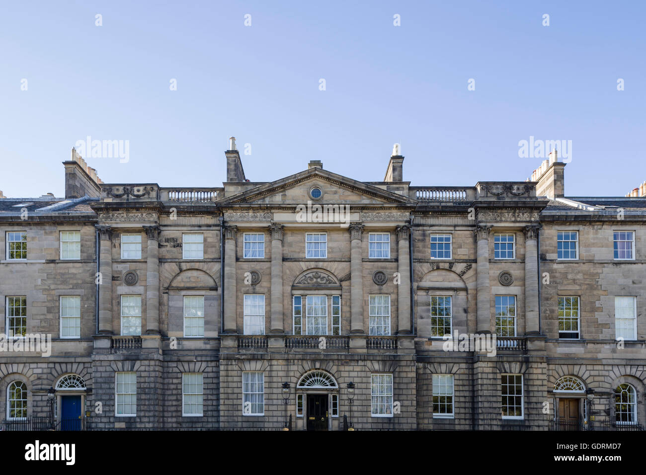Charlotte square houses edinburgh hires stock photography and images