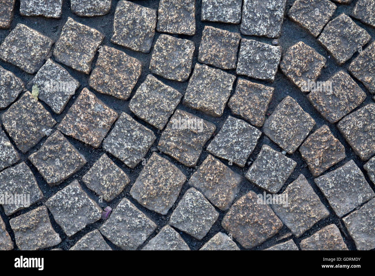 The pattern of natural stone pavers Stock Photo Alamy