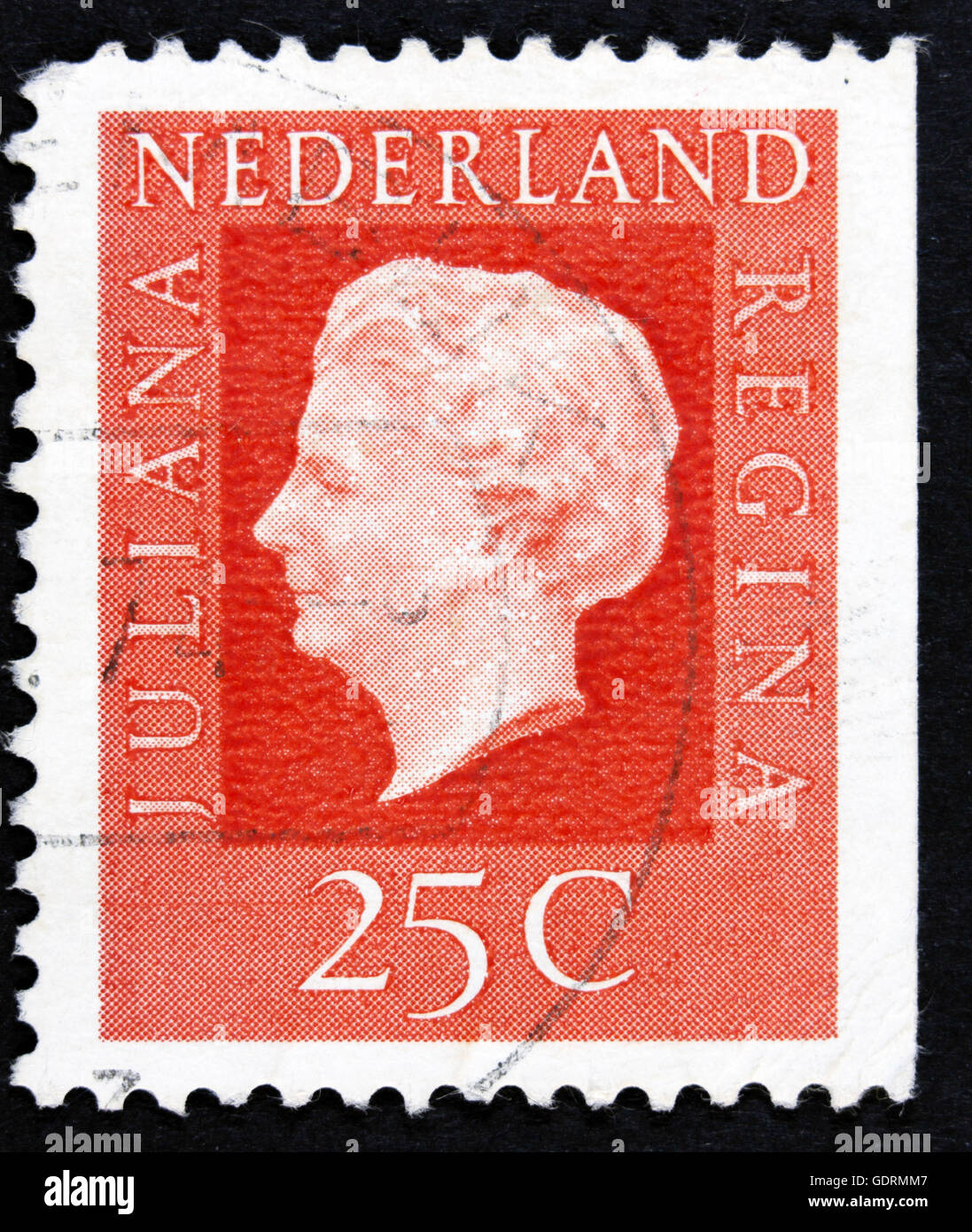 Netherlands queen juliana stamp hi res stock photography and