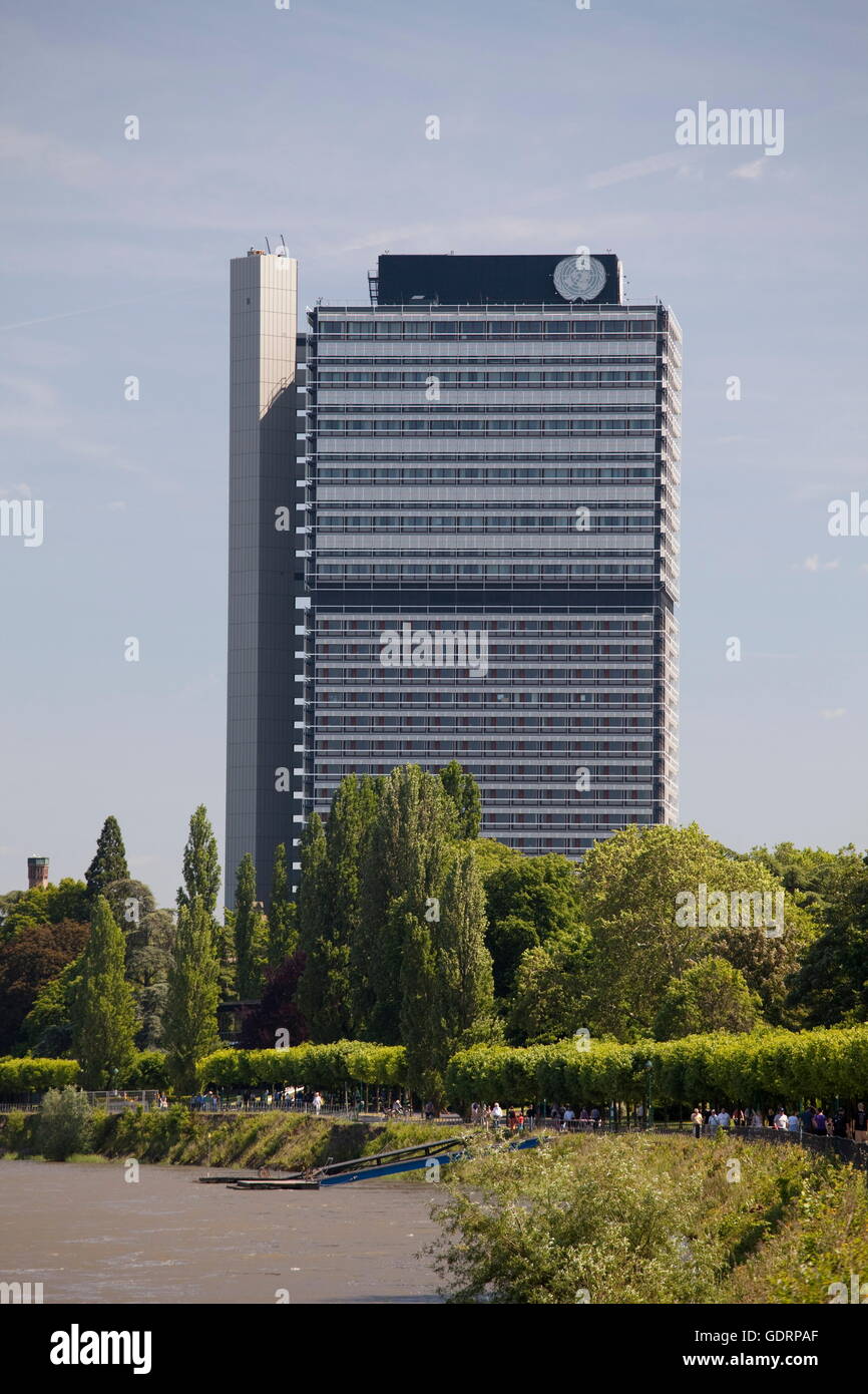 geography / travel, Germany, North Rhine-Westphalia, Bonn, multi-storey building 'Langer Eugen', former House of Representatives, , Additional-Rights-Clearance-Info-Not-Available Stock Photo