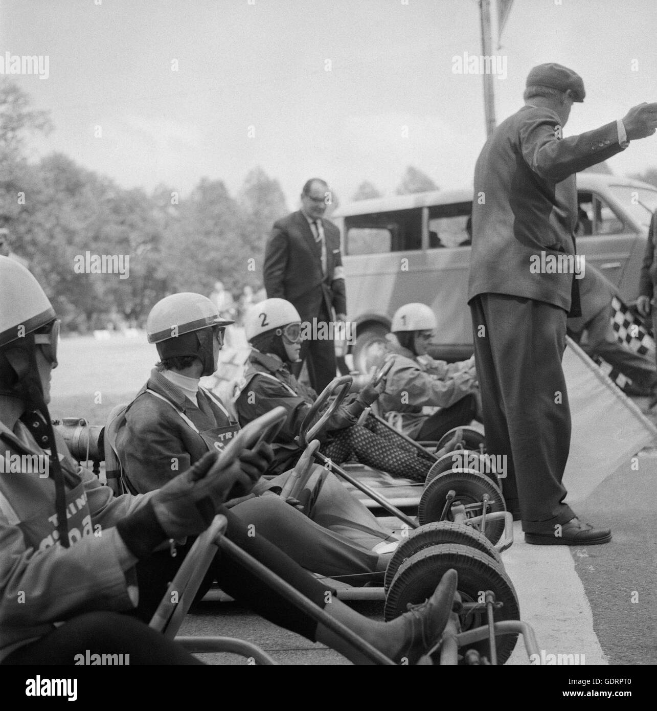 SoapBoxDerby, 1950s Stock Photo Alamy