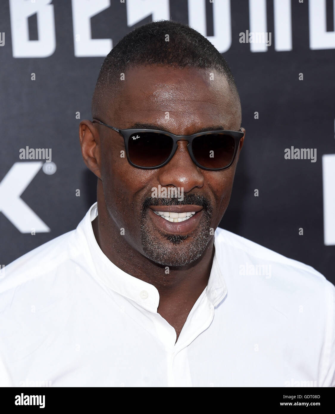 San Diego, California, USA. 20th July, 2016. Idris Elba arrives for the premiere of the film 'Star Trek Beyond' at the Embarcadero Marina Park. Credit:  Lisa O'Connor/ZUMA Wire/Alamy Live News Stock Photo