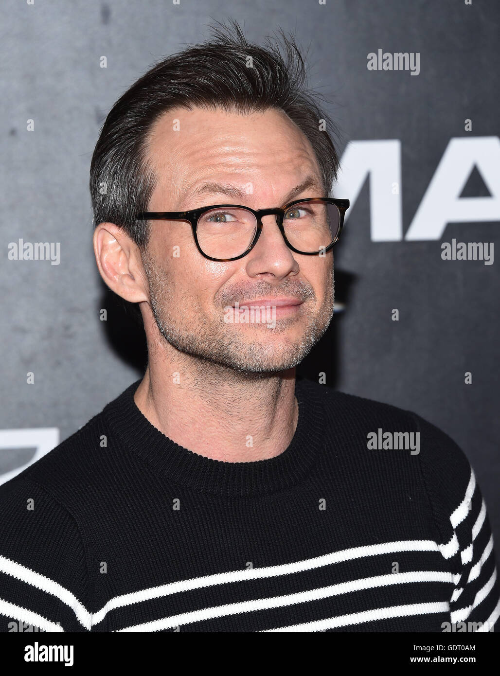 San Diego, California, USA. 20th July, 2016. Christian Slater arrives for the premiere of the film 'Star Trek Beyond' at the Embarcadero Marina Park. Credit:  Lisa O'Connor/ZUMA Wire/Alamy Live News Stock Photo