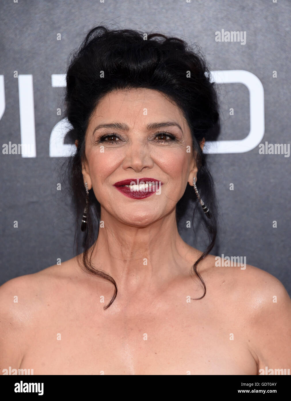 San Diego, California, USA. 20th July, 2016. Shohreh Aghdashloo arrives for the premiere of the film 'Star Trek Beyond' at the Embarcadero Marina Park. Credit:  Lisa O'Connor/ZUMA Wire/Alamy Live News Stock Photo