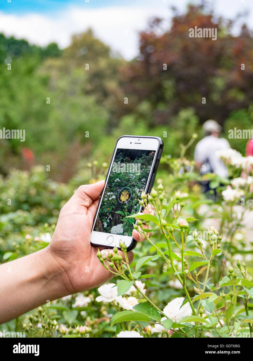 Location based augmented reality mobile gaming game pokemon go hires