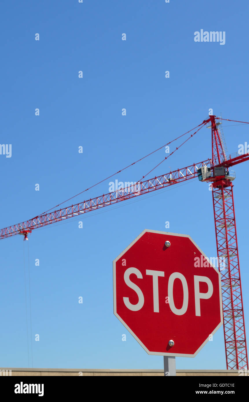 Commercial construction in Boulder Colorado Stock Photo Alamy