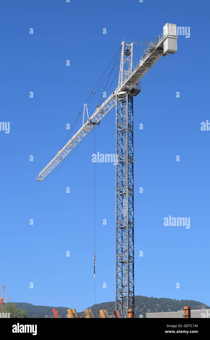 Commercial construction in Boulder Colorado Stock Photo Alamy