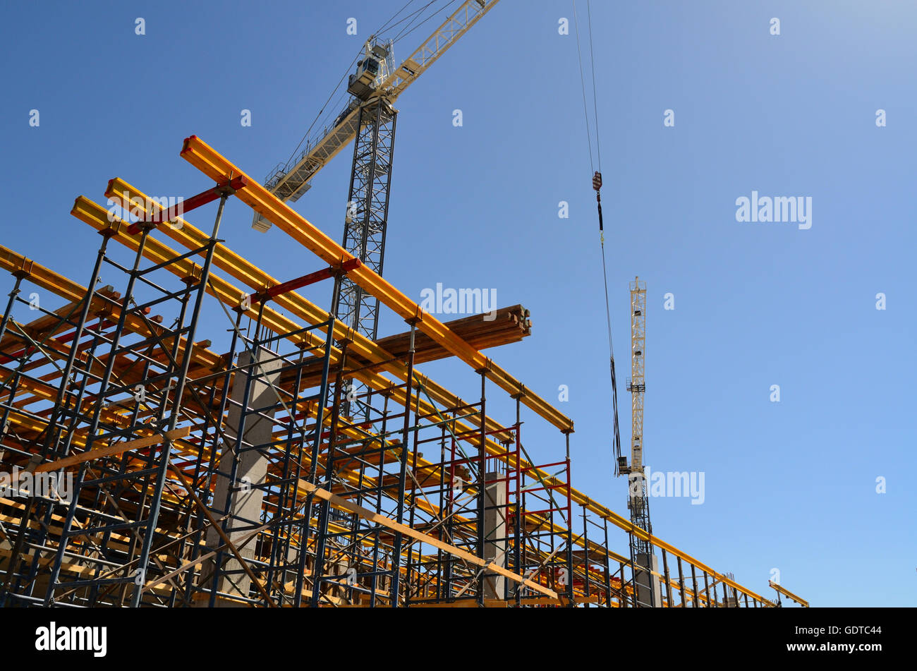 Commercial construction in Boulder Colorado Stock Photo Alamy