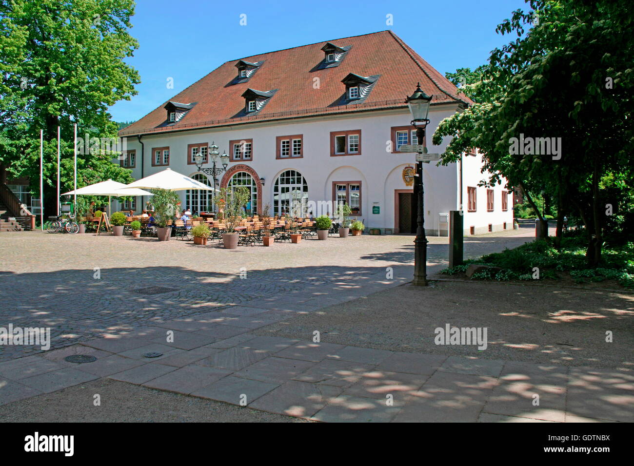 geography / travel, Germany, Baden-Wuerttemberg, Ettlingen, buildings, Kutschen building, built: 2nd Half of 16th century, Stock Photo