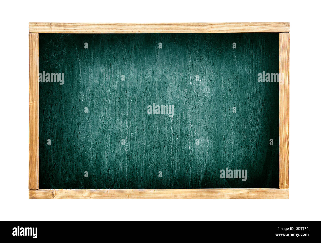 Black chalk board texture background. Chalkboard, blackboard, school board  surface with scratches and chalk traces. Wide banner. Stock Photo
