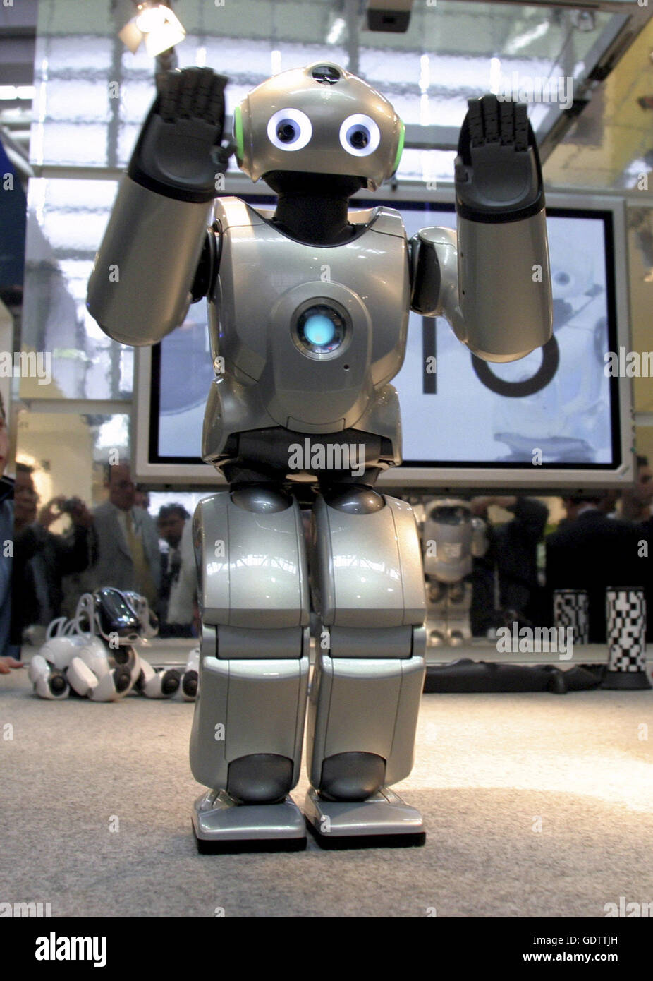 The Sony QRIO robot Stock Photo