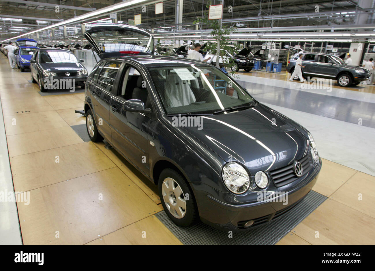 Volkswagen Polo production in Bratislava Stock Photo - Alamy
