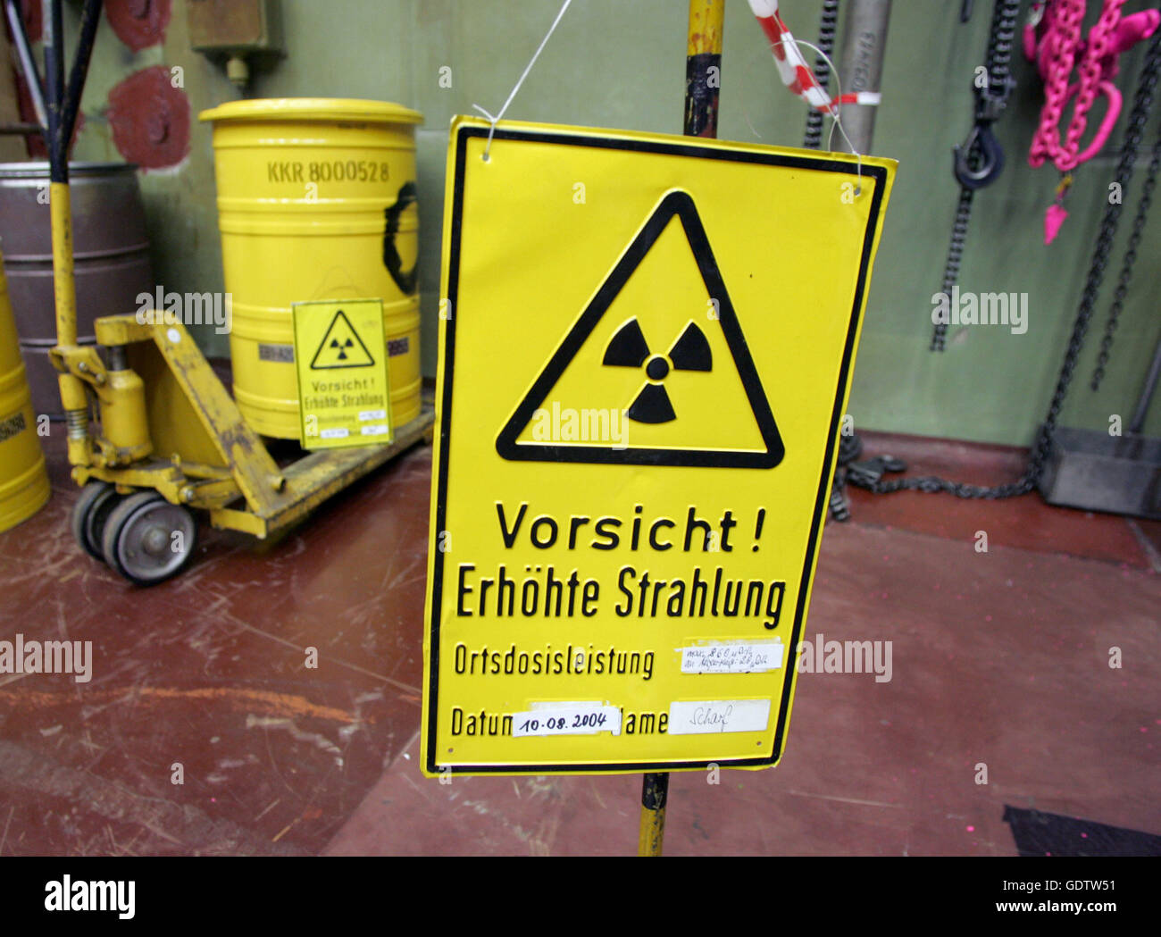The Rheinsberg Nuclear Power Plant Stock Photo