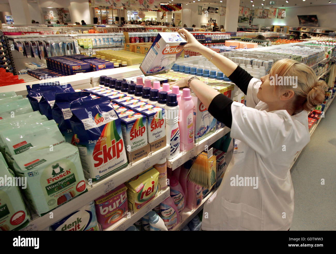 DM drugstore Stock Photo