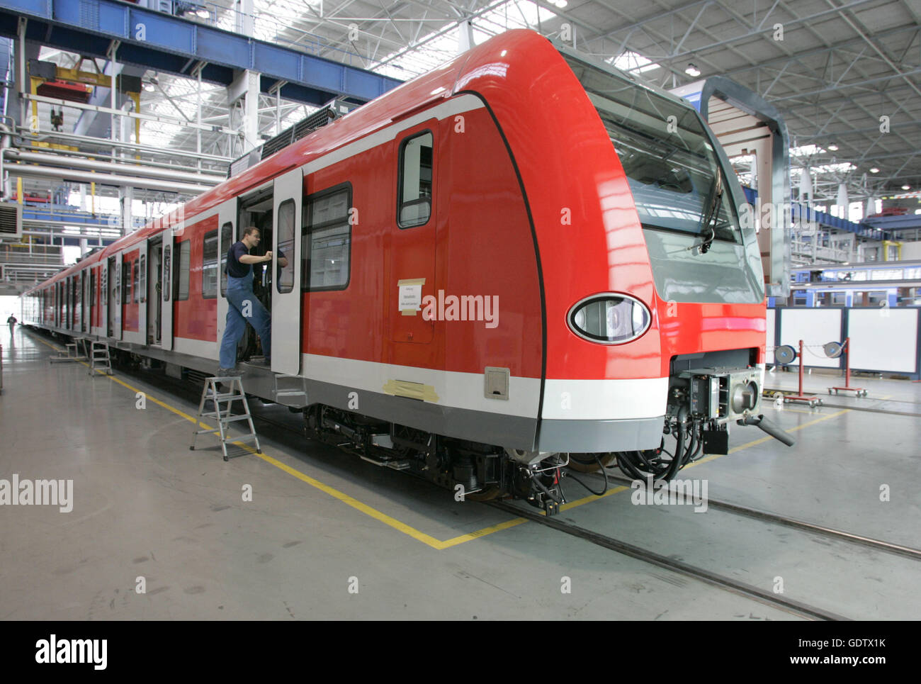 Bombardier train factory hi-res stock photography and images - Alamy