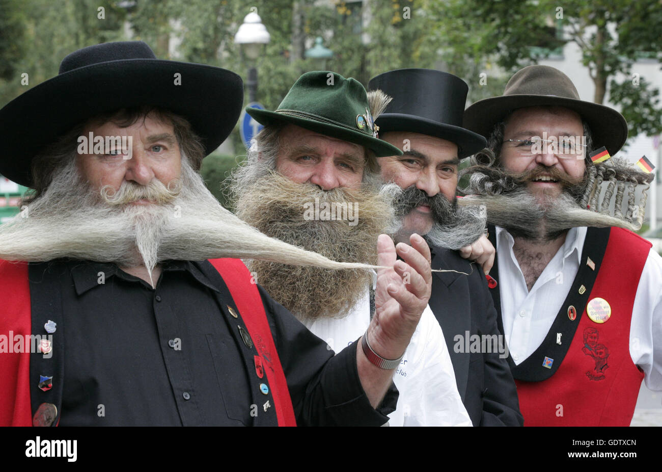 World Beard and Moustache Championship Stock Photo