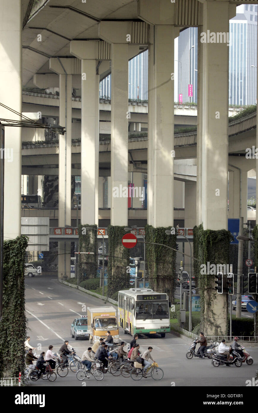 Highway in Shanghai Stock Photo Alamy