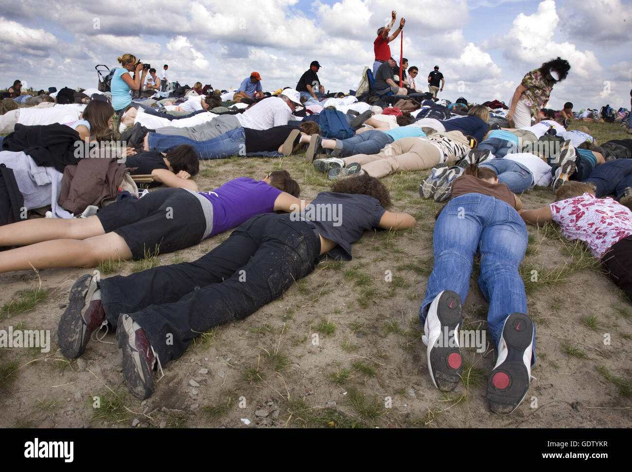 March of Life Stock Photo