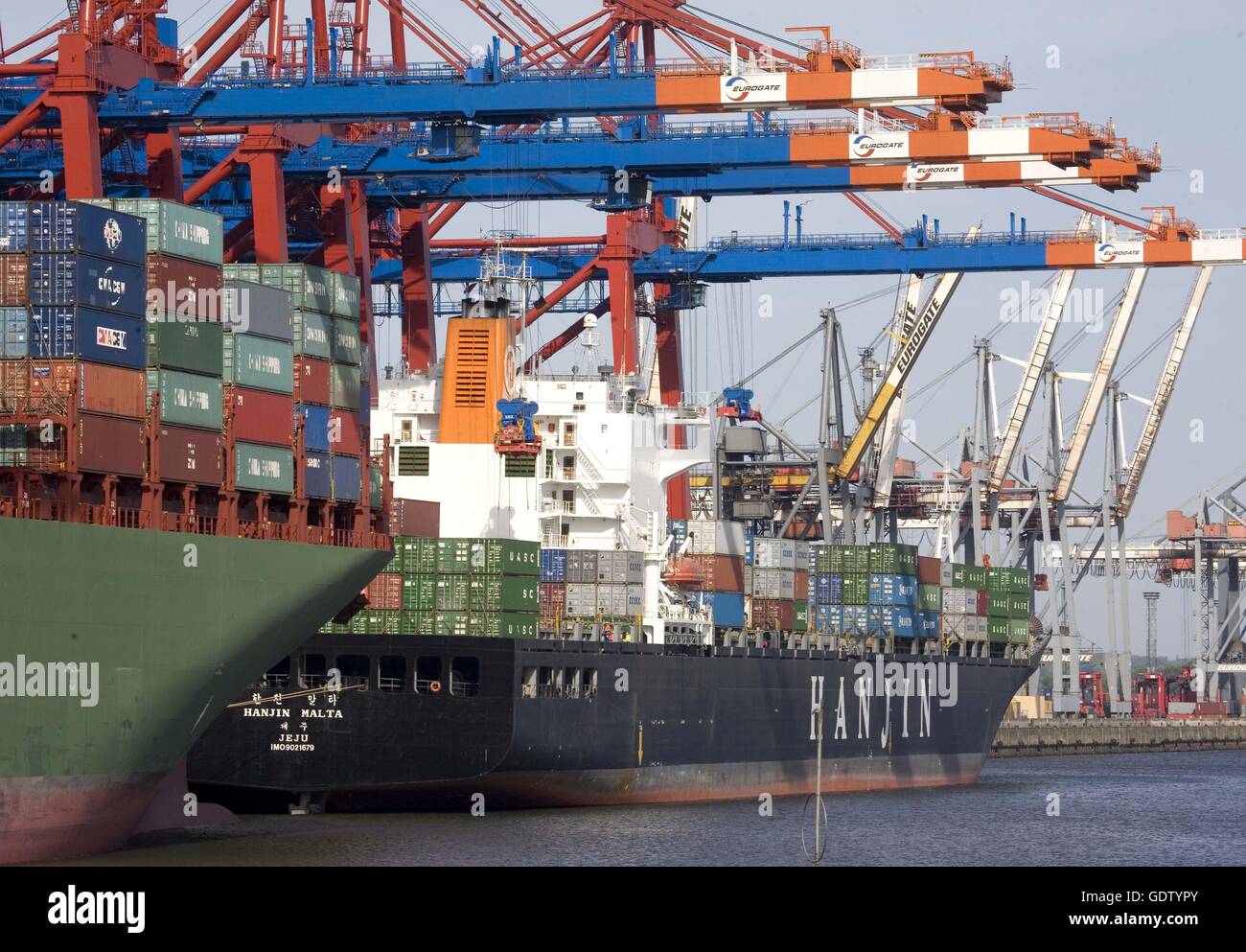 The Port of Hamburg Stock Photo - Alamy