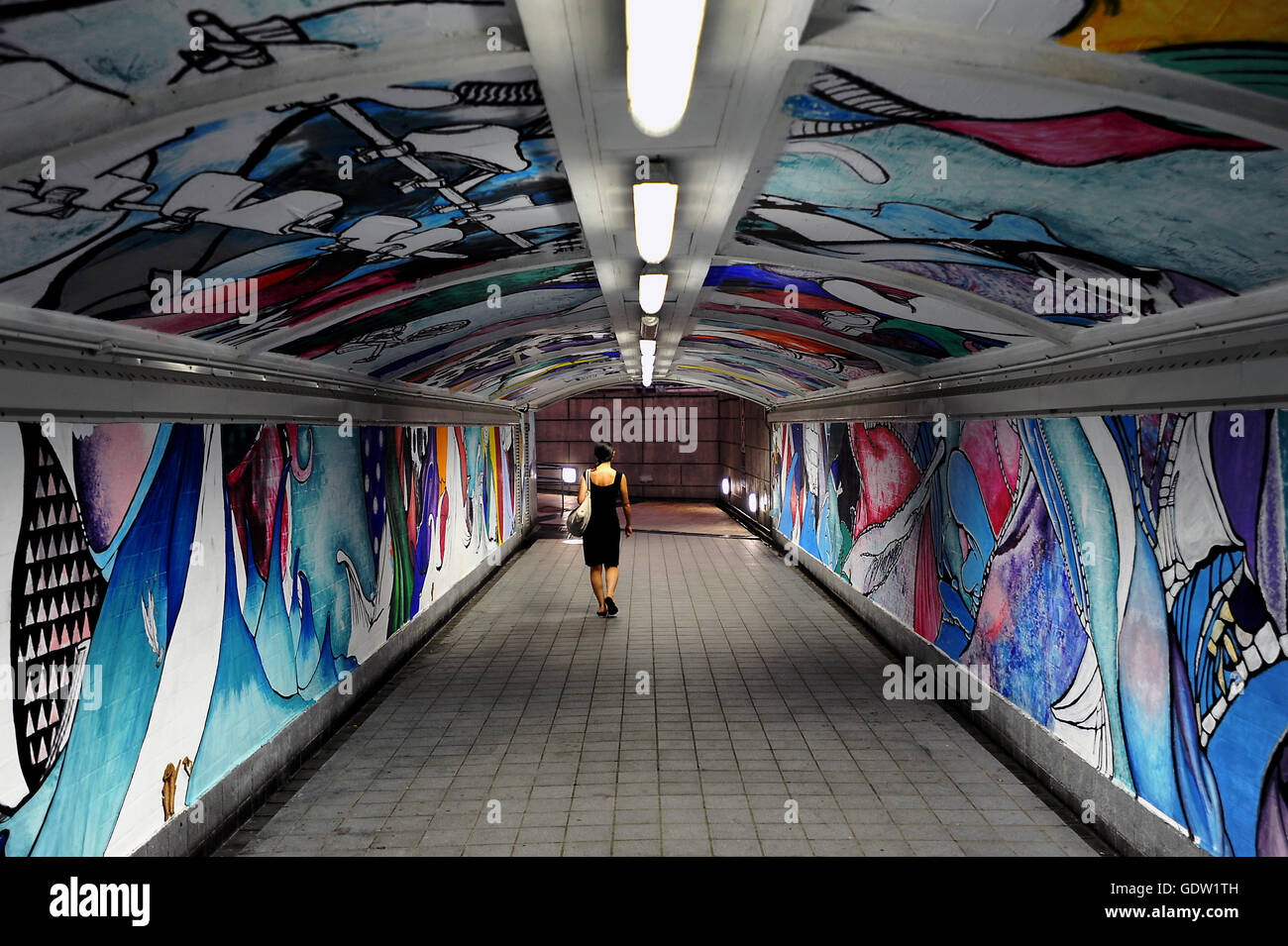 Underpass Example Underpass singapore asia hi-res stock photography and images - Alamy