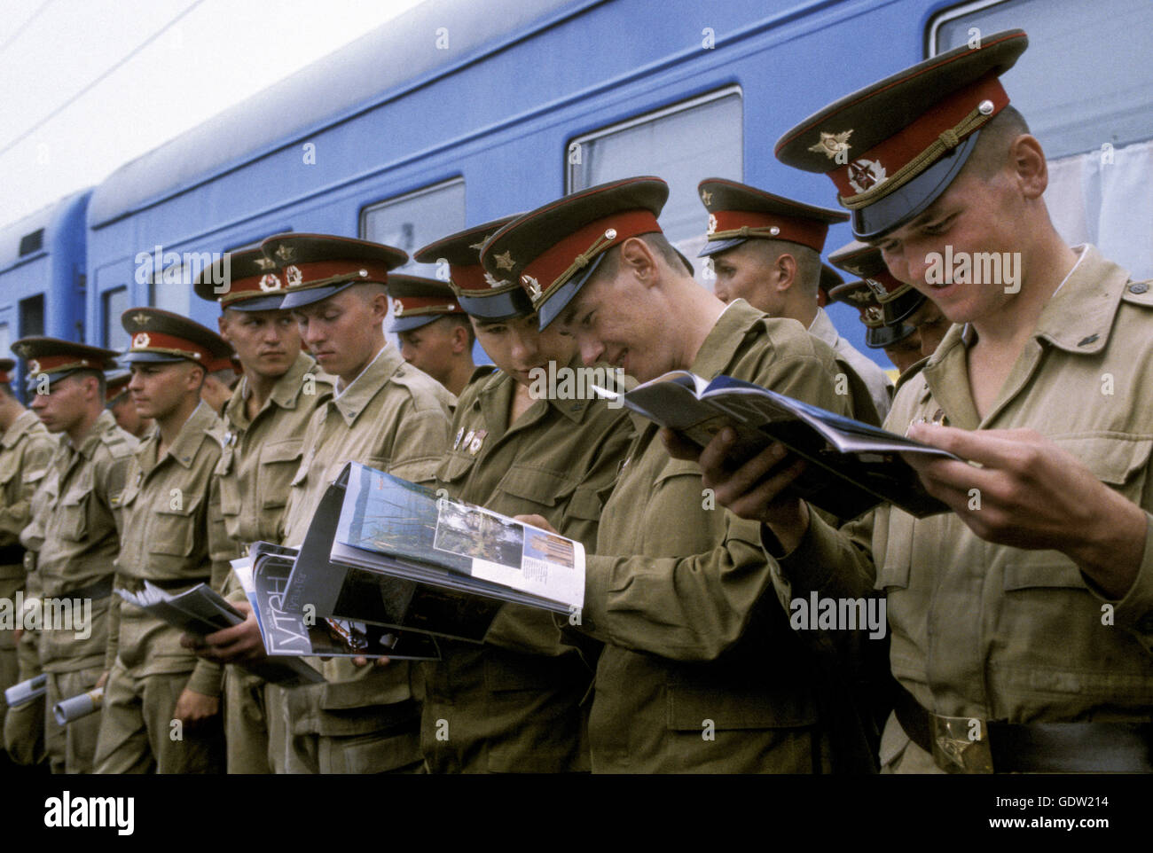 Russian soldiers Stock Photo - Alamy