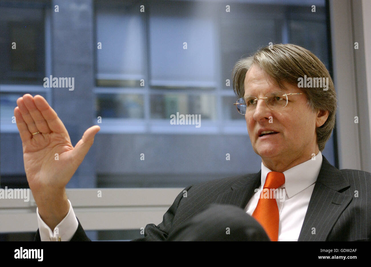 Berlin germany interview with dr hartmut knueppel hi-res stock ...