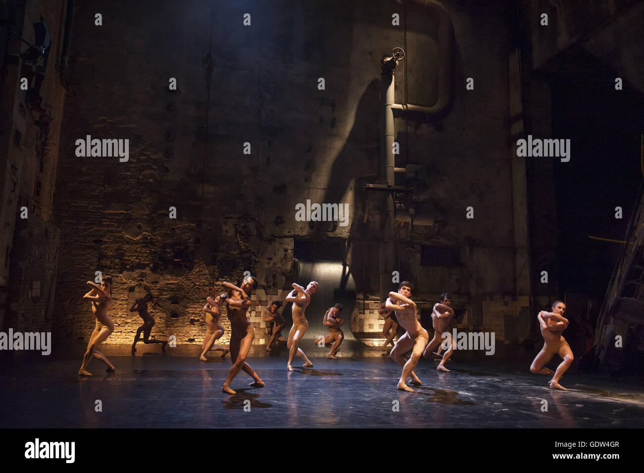MASSE', a co-production by the Staatsballett Berlin and the Berghain Stock  Photo - Alamy