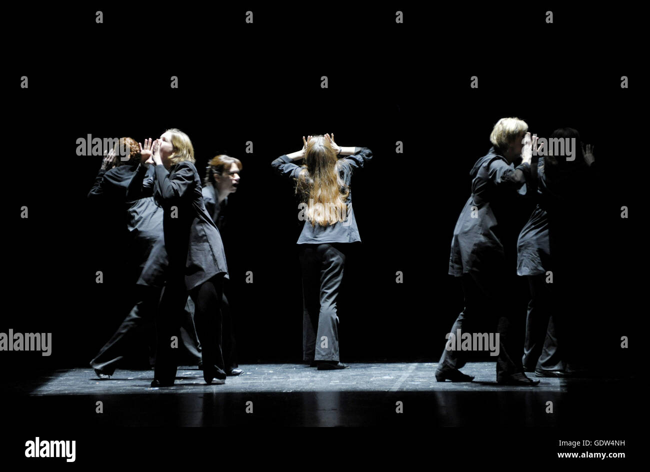 'Angst', stage design Jasmina Hadziahmetovic Stock Photo