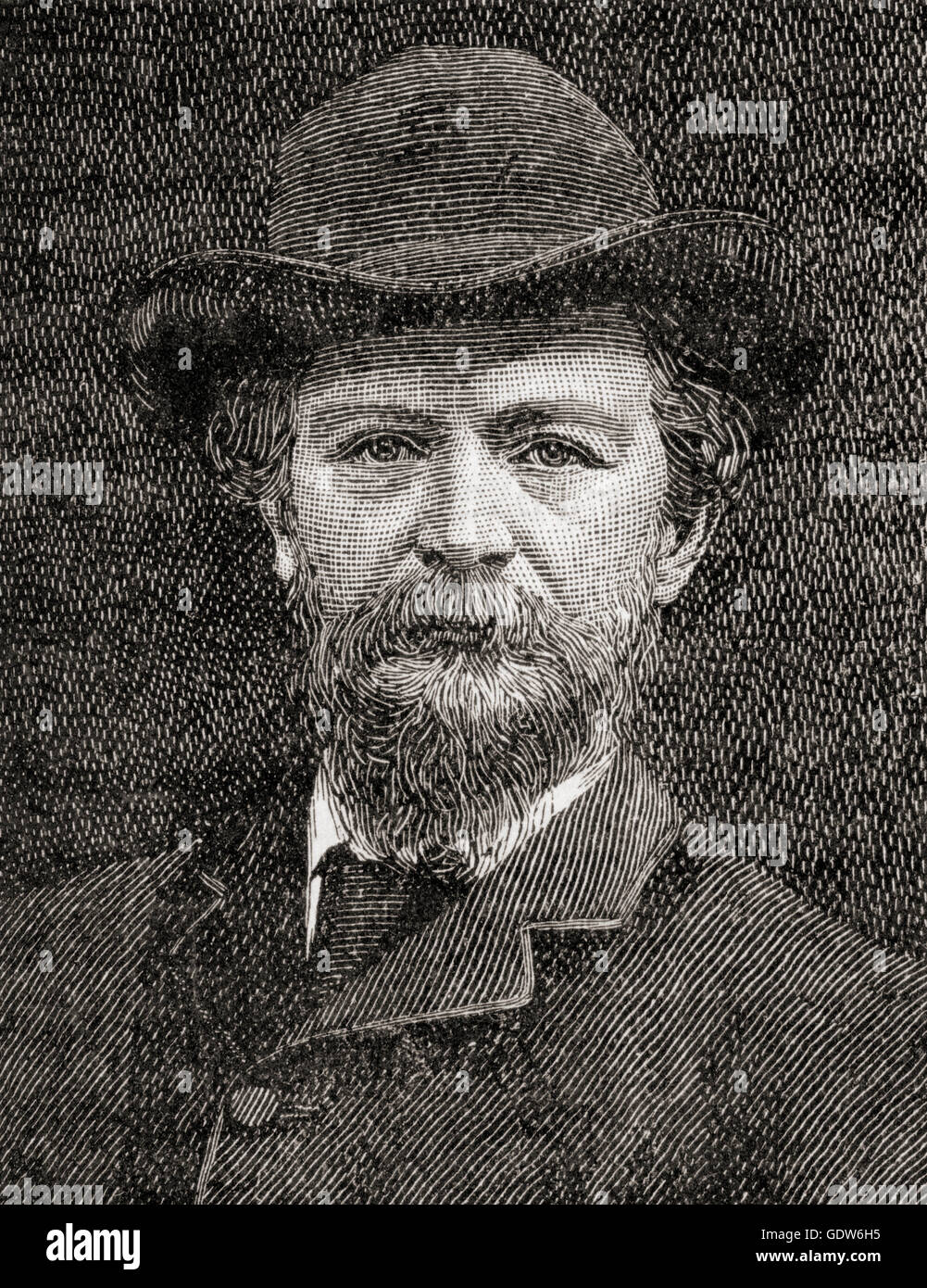 Algernon Charles Swinburne, 1837 1909. English poet, playwright