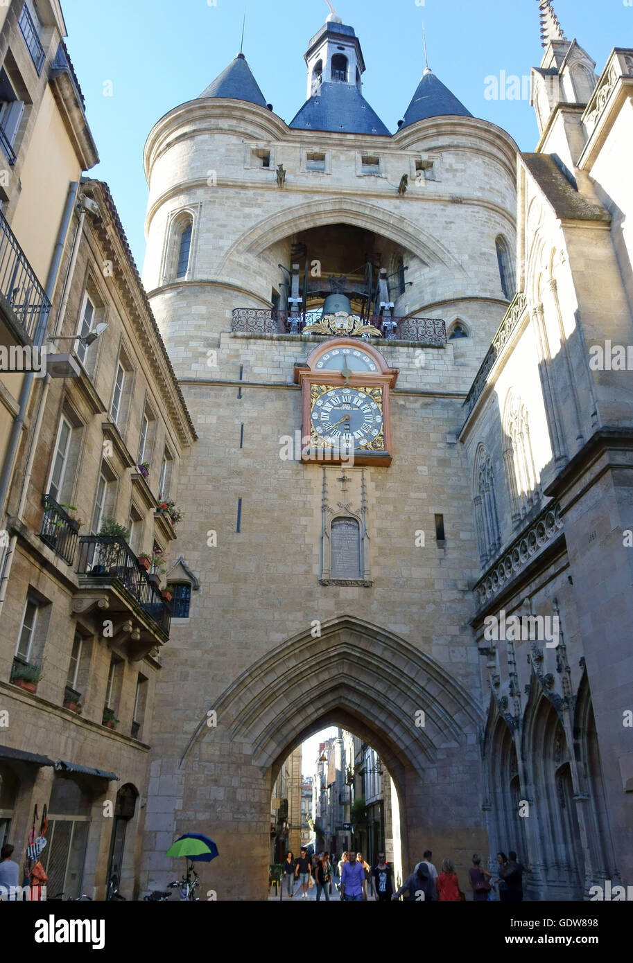 La Grosse Cloche, Bordeaux, France Stock Photo - Alamy